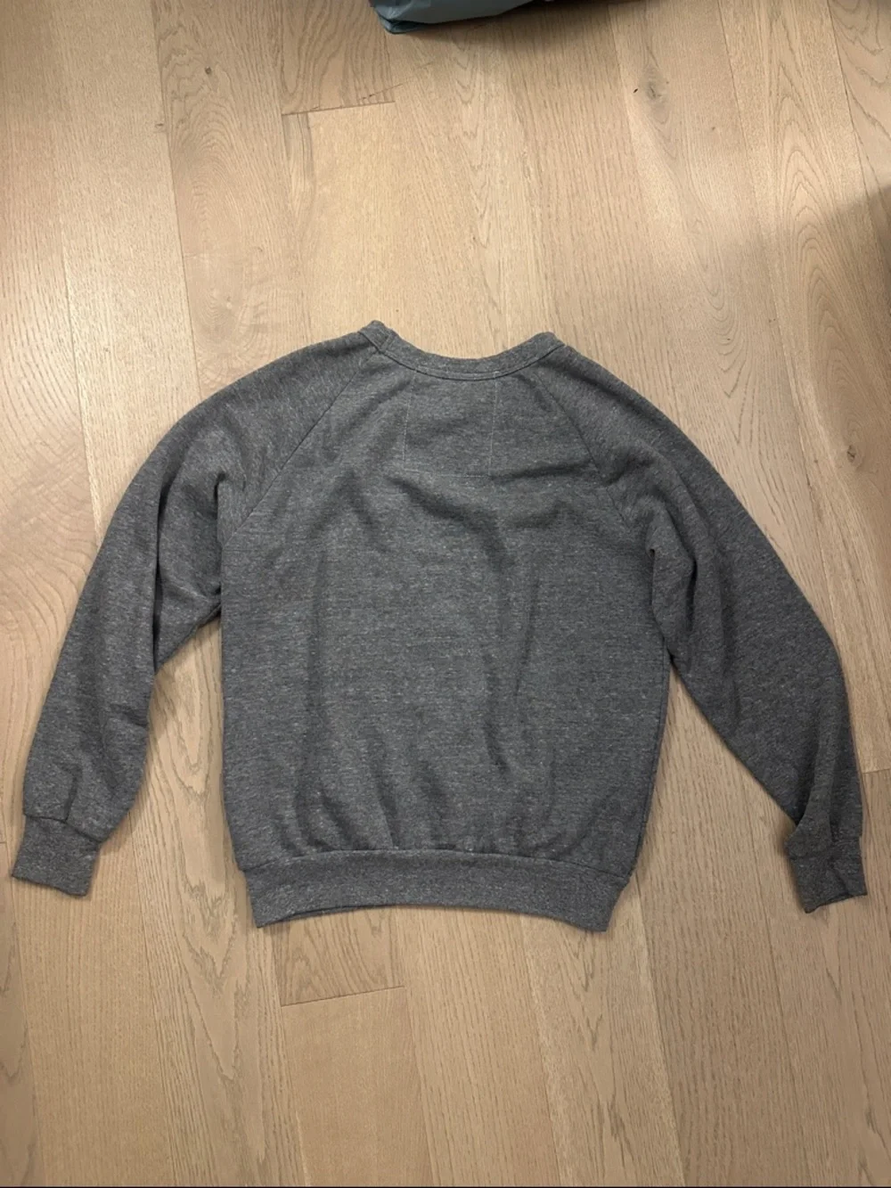 Aviator Nation Bolt Fade Crew Sweatshirt in Heather Grey / Pink Purple Size XS - Picture 7 of 7